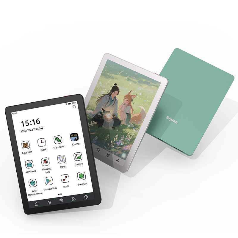 Bigme B6 Color 4GB 64GB Android 14 official 6-inch e-reader photo